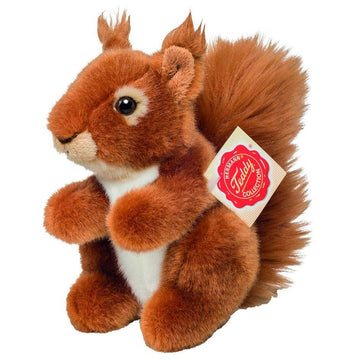 Faire-Teddy Hermann Plush Red Squirrel with Tufted Ears 14 cm - plush toy by Teddy Hermann